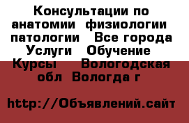 Консультации по анатомии, физиологии, патологии - Все города Услуги » Обучение. Курсы   . Вологодская обл.,Вологда г.